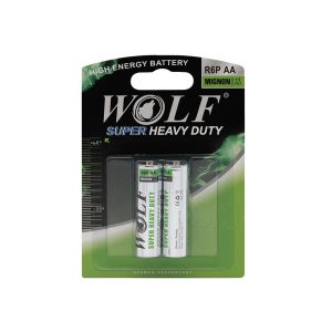 باتری قلمی 2تایی WOLF-R6P