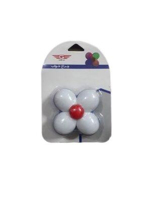 چراغ خواب طرح گل سفید