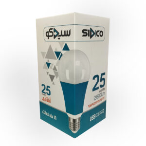 لامپ حبابی 25 وات سیدکو