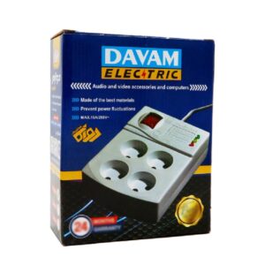محافظ چهارخونه صوتی تصویری دوام الکتریک