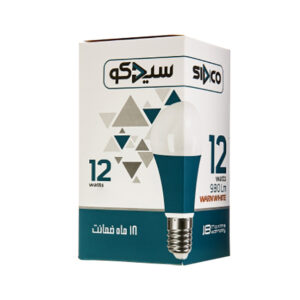 لامپ حبابی 12 وات سیدکو