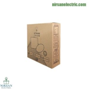 پنل فول لایت مدل توکار گرد 36 وات افشان طلوع